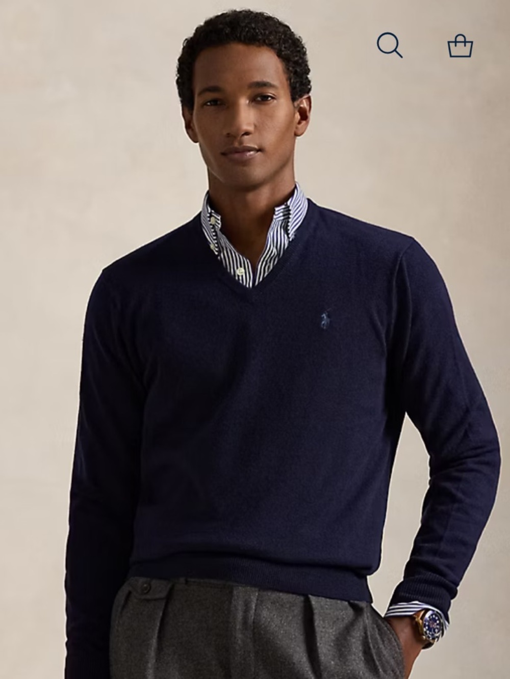 Polo Ralph Lauren V Neck classic sweater